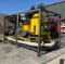 UNUSED RIDE ON POWER TROWEL MODEL 80R 3683, GAS POWERED, APPROX 13 HP