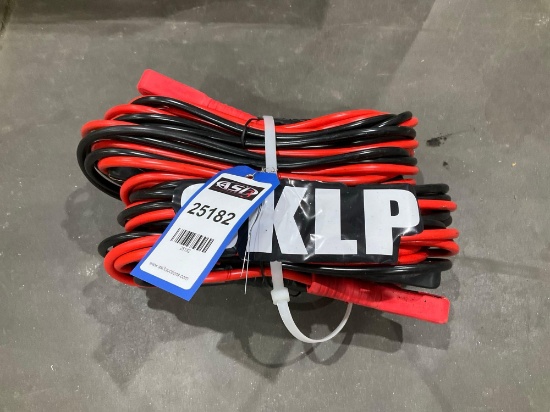 UNUSED HEAVY DUTY BOOSTER CABLES