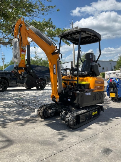 UNUSED 2025 VICSEC CRAWLER EXCAVATOR MODEL VC20K, KUBOTA DIESEL, RUBBER TRACKS, PUSH BLADE,BUCKET