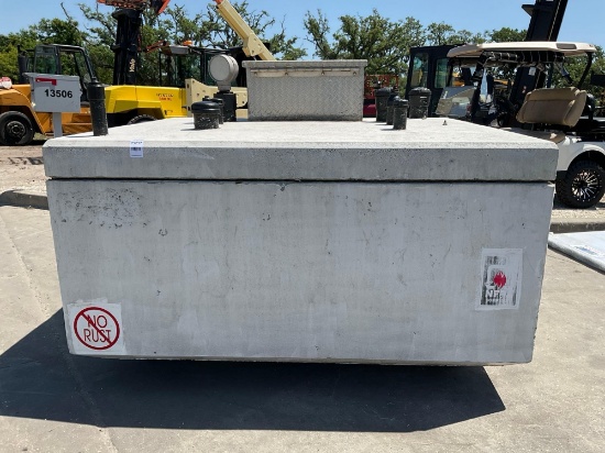 300 GAL. CONCRETE BLAST PROOF FUEL TANK