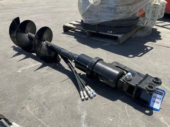 ( 1 ) UNUSED 2025 VICSEC AUGER ATTACHMENT FOR EXCAVATOR, APPROX 12in DIA