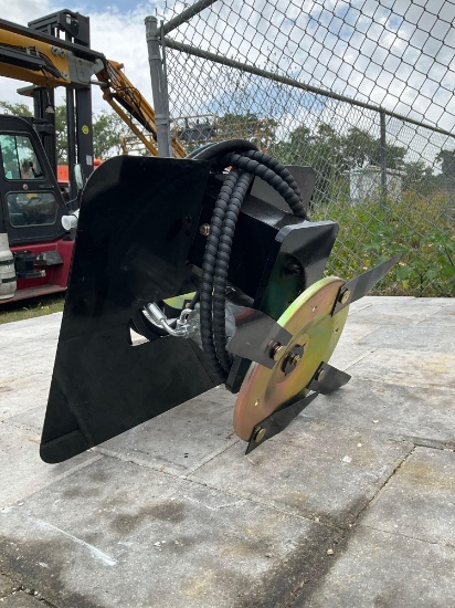 UNUSED 2025 VICSEC HEDGE CUTTER /MOWER FOR MINI EXCAVATOR, FITS 1-3TON EXCAVATOR