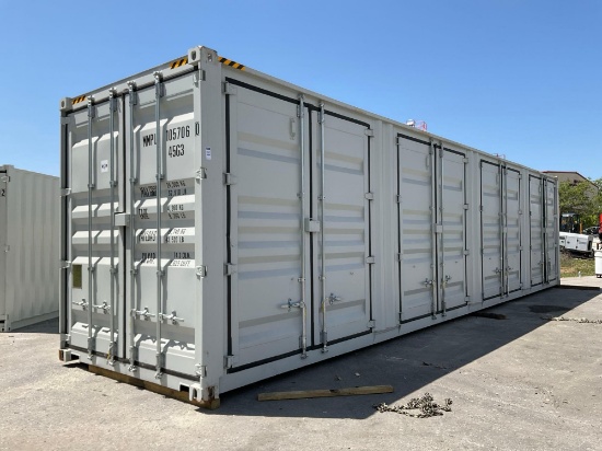 202540FT STORAGE CONTAINER, APPROX 102in TALL x 96in WIDE x 40FT DEEP