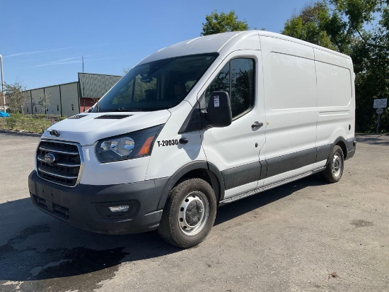 2020 FORD TRANSIT 250 MOBILE REFULING STATION VAN WITH SLIDING SIDE DOOR, GAS POWER AUTOMATIC , F...