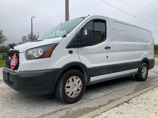 2019 FORD TRANSIT 250 MOBILE REFULING STATION VAN WITH SLIDING, GAS POWER AUTOMATIC , FWD, BACKUP