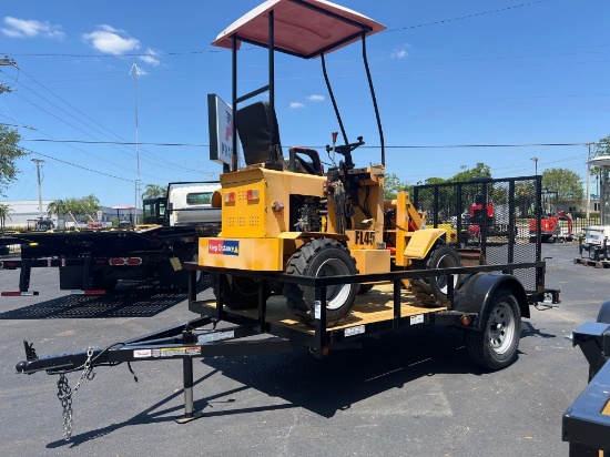 2024 FLAND FL45 WHEEL LOADER & TRAILER