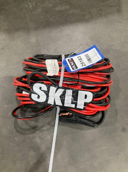 UNUSED HEAVY DUTY BOOSTER CABLES