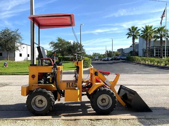 2024 FLAND FL45 WHEEL LOADER, GAS POWERED, BUCKET APPROX 40in W, 13HP, RUNS & OPERATES