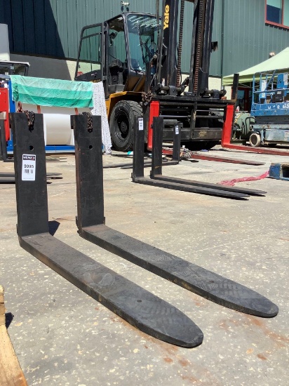 ( 2 ) FORK ATTACHMENT, APPROX 36" LONG, APPROX CLASS 2 FORKS