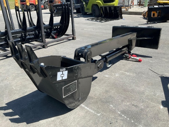 ( 1 ) UNUSED 2025 GIYI STRAIGHT DIGGING ARM MODEL GY-ZWB, FITS MINI SKID STEER LOADER