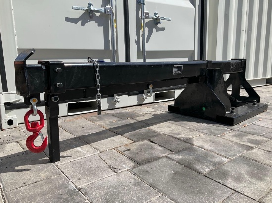 UNUSED 2025 GIYI FORKLIFT TELESCOPIC BOOM ATTACHMENT MODEL GY-TB47, APPROX MAX LENGTH 132in, APPROX