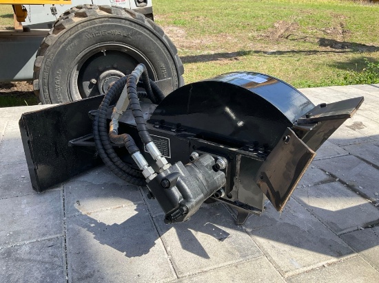 ( 1 ) UNUSED 2025GIYI STUMP GRINDER ATTACHMENT MODEL GY-SZYMJ FOR MINI SKID STEER