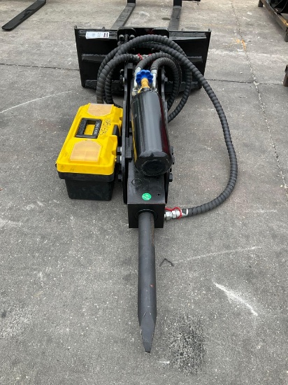 ( 1 ) UNUSED 2025 GIYI BREAKER HAMMER MODEL GY-P45, APPROX TOTAL LENGTH 56in