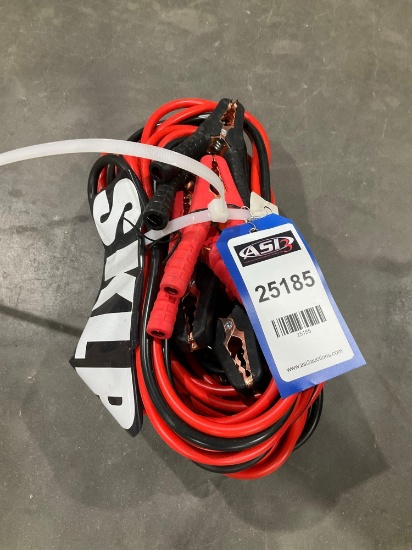 UNUSED HEAVY DUTY BOOSTER CABLES