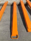 ( 1 ) UNUSED SET OF FORK EXTENSIONS, APPROX 82in LONG ( PLEASE NOTE STOCK PHOTOS USED )