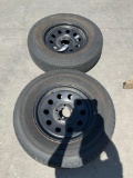 5LUG ST205/75R15 TIRES