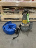 UNUSED 2in SUBMERSIBLE MUSTANG MP4800 PUMP WITH 50' HOSE