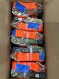 UNUSED ZYM 2in X 27FT RATCHET STRAPS, APPROX 10PCS IN BOX