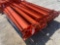 CROSSBEAMS FOR PALLET RACKING, APPROX 35TOTAL, APPROX 55in L