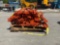 CROSSBEAMS FOR PALLET RACKING, APPROX 40 TOTAL, APPROX 55in L