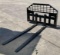 UNUSED 2025 GIYI FORK ATTACHMENT FOR SKID STEER , FORKS APPROX 60in LONG