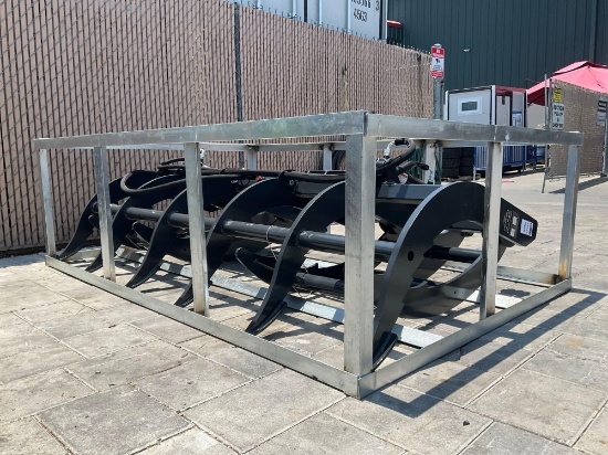 UNUSED 2025WOLVERINE ATTACHMENT MODEL SBG-13-72W FOR UNIVERSAL SKID STEER