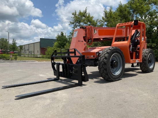 2014 JLG SKYTRAK TELEHANDLER MODEL 8042, CUMMINS DIESEL, APPROX MAX CAPACITY 8000LBS, APPROX MAX ...