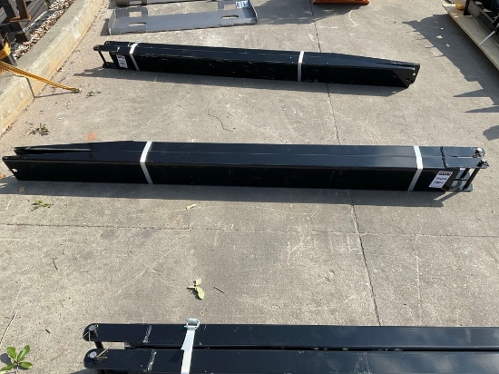 ( 1 ) SET OF UNUSED 2025 SKLP FORK EXTENSIONS, APPROX 6FT
