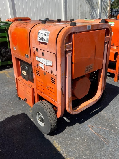 AMERICAN TOOL AT7500D12GAL PORTABLE GENERATOR, DIESEL POWERED , LOW HRS SHOWING