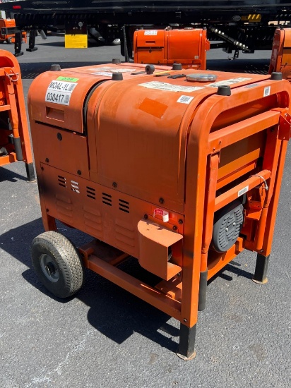 AMERICAN TOOL AT7500D12GAL PORTABLE GENERATOR, GAS POWERED , LOW HRS SHOWING