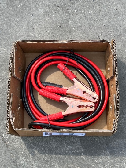 UNUSED HEAVY DUTY BOOSTER CABLES
