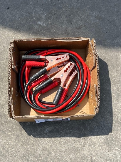 UNUSED HEAVY DUTY BOOSTER CABLES