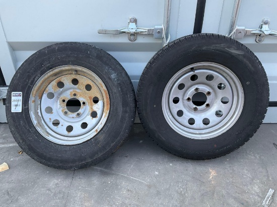 5LUG 15in TRAILER TIRES,ST205/75R15