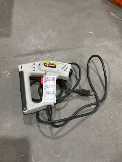 STANLEY ELECTRIC HEAVY DUTY SHARPSHOOTER STAPLE GUN MODEL TRE500