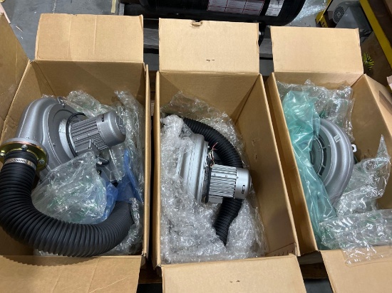 ( 3 ) GARDNER DENVER WIRED BLOWER MODEL REL 26020 ( 70 ) 101967043 2811267