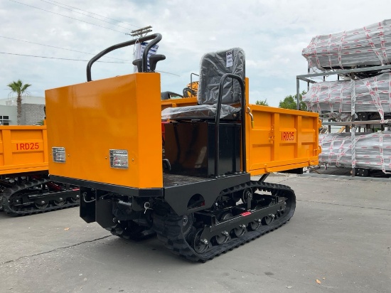 UNUSED 2025 IR CRAWLER DUMPER WITH SEAT TYPE IRD25, GAS POWERED, RUBBER TRACKS, TOOL BOX INCLUDED