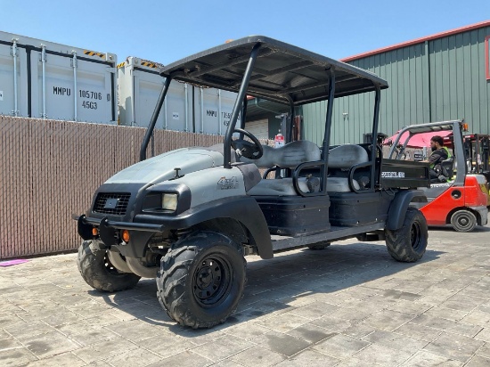 2020 CLUB CAR CARRYALL 1700 4x4 INTELLITRAK , DIESEL, CREW CAB, MANUAL DUMP BED, HITCH, BILL OF S...