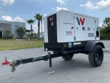 WACKER NEUSON G25GENERATOR, DIESEL, TRAILER MOUNTED, LOW HRS SHOWING, APPROX 20/25 -15/15KW/KVA, A