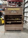 RAM- BOX METAL INDUSTRIAL TOOL CHEST; APPROXIMATELY 60 IN L X 30 IN W X 51 IN T; CONTENTS INCLUDED