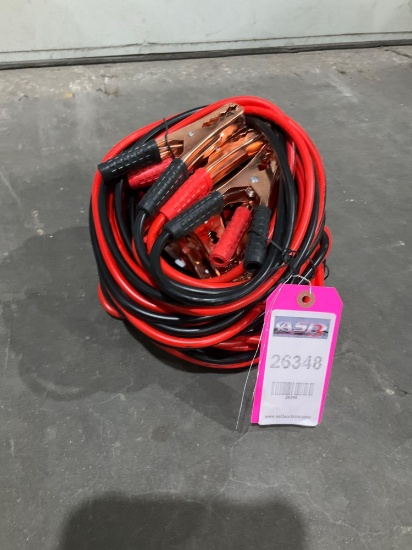 UNUSED HEAVY DUTY BOOSTER CABLES
