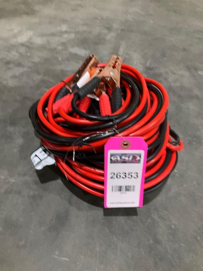 UNUSED HEAVY DUTY BOOSTER CABLES
