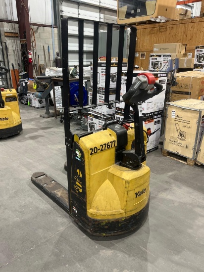 2020 YALE PALLET JACK MODEL A245N, RUNS AND OPERATES