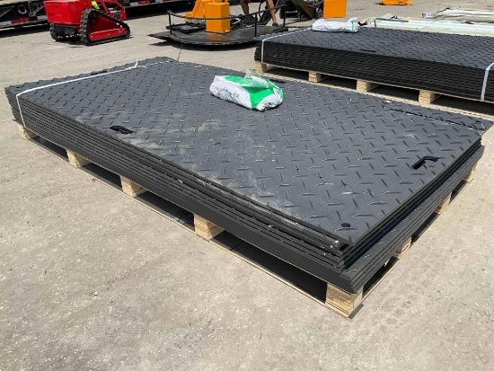 UNUSED SKLP POLYETHYLENE BOARD ROADBED PROTECTION PAD MODEL SK-LIB12, 47in X 94.5inX 0.5in H ( STOC
