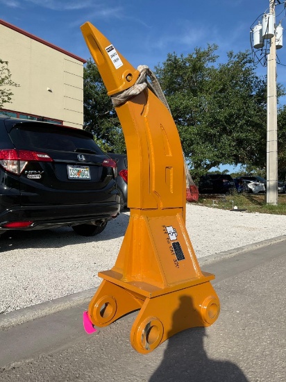 UNUSED GIYI RIPPER ATTACHMENT MODEL GY-R320C FOR EXCAVATOR , FITS CAT320