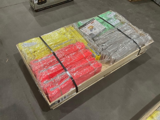UNUSED LANDHONOR ( 22) PCS ASSORTED WEBBING SLINGS