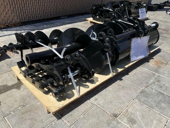 UNUSED 2025 VICSEC MINI EXCAVATOR ATTACHMENT SET WHICH INCLUDES ( 1 ) BUCKET WITH TEETH ( 1 ) QUICK