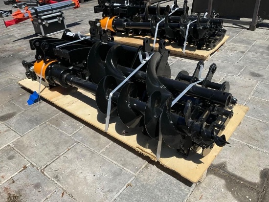 UNUSED 2025 VICSEC MINI EXCAVATOR ATTACHMENT SET WHICH INCLUDES ( 1 ) BUCKET WITH TEETH ( 1 ) QUICK