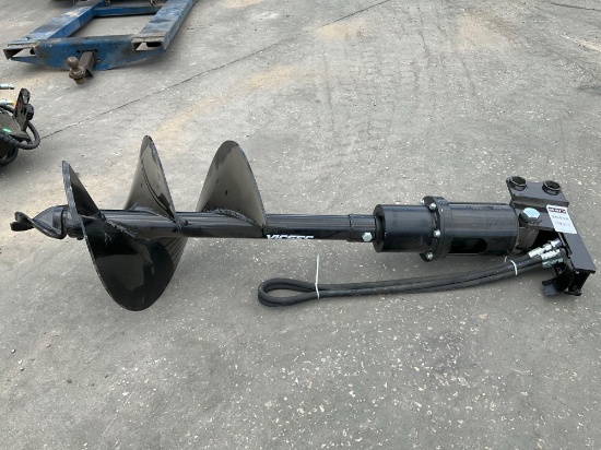 ( 1 ) UNUSED 2025 VICSEC AUGER ATTACHMENT FOR EXCAVATOR, APPROX 16in DIA