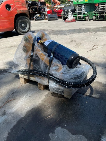 UNUSED HYDRAULIC BREAKER CE MODEL SB05, REQUIRED PRESSURE 100-120 BAR