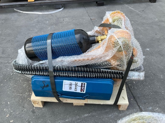 UNUSED 2025 HYDRAULIC BREAKER CE MODEL SB05, REQUIRED PRESSURE 100-120 BAR